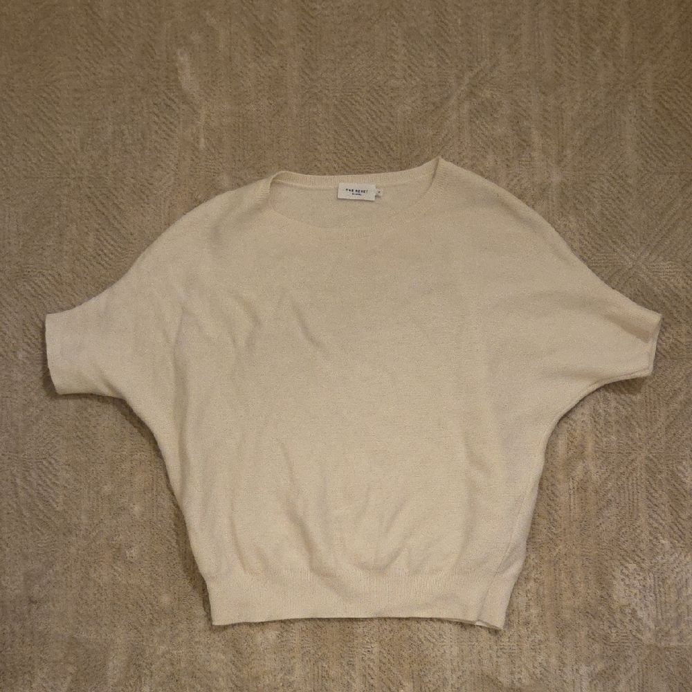 The Reset R label Wool Sweater